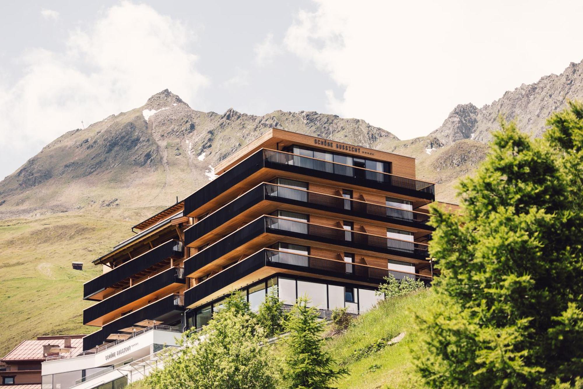 Hotel Schoene Aussicht Sölden Exteriér fotografie